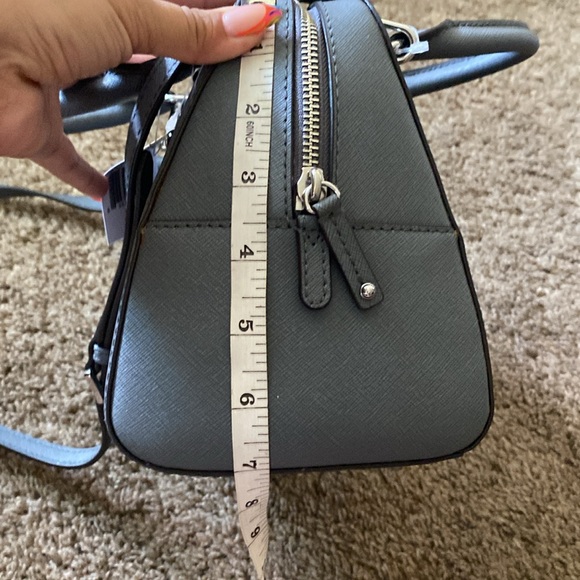 Michael Kors | NWT Gray Medium Satchel Purse - Picture 13 of 13